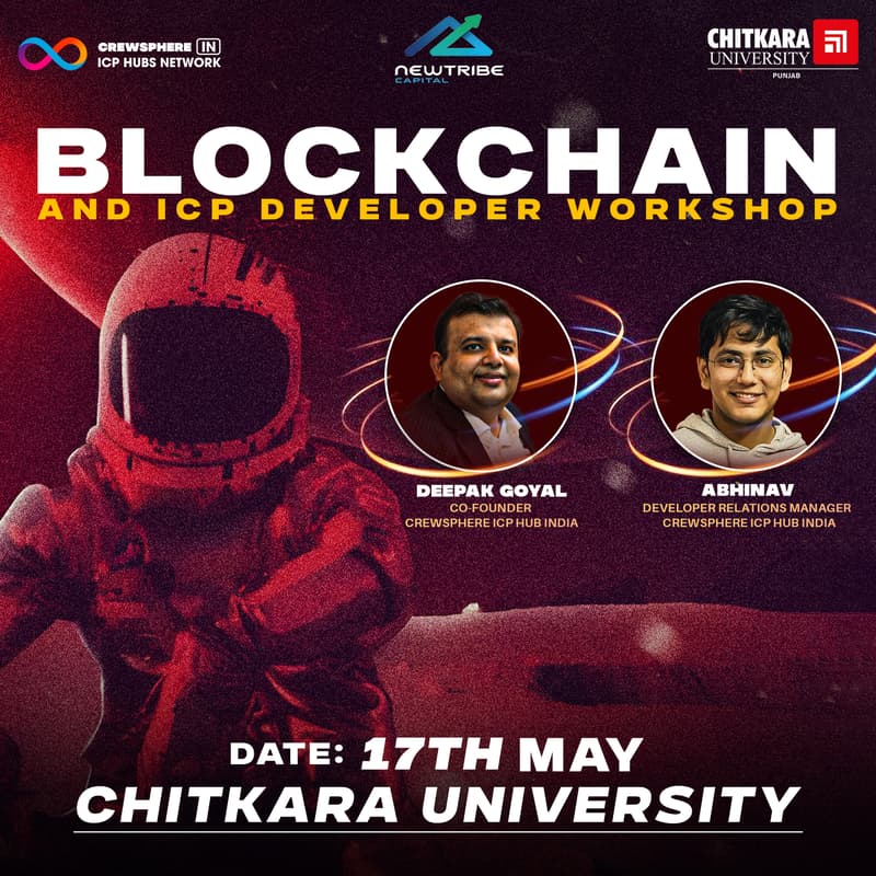 Cover Image for ICP & BLOCKCHAIN AWARENESS SESSION