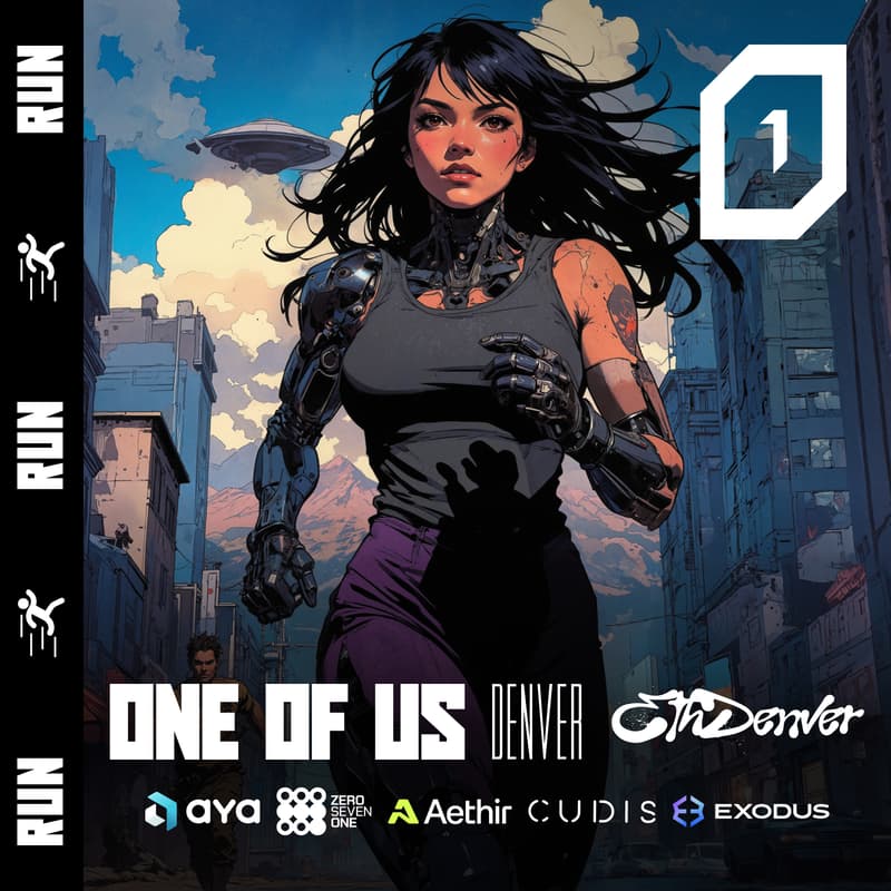 Cover Image for ONE OF US Run & Coffee // Aya, 071Labs, Cudis, Exodus & Aethir