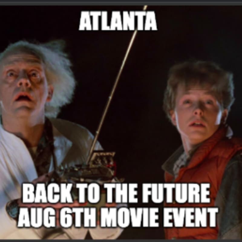 Cover Image for Back to the Future Movie event
