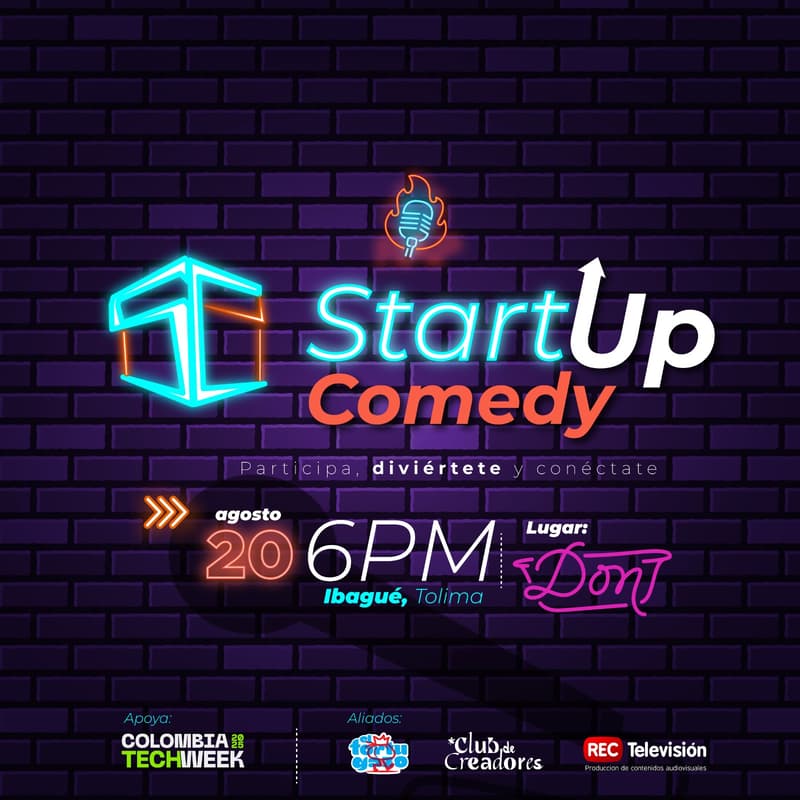 Cover Image for STARTUP COMEDY IBAGUÉ CTW By Agencia de Emprendimiento SC Punto Digital