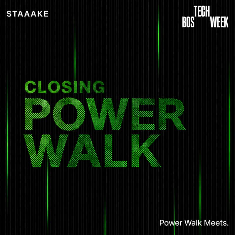 Cover Image for Closing Power Walk AI/Tech - #BOSTechWeek — Power Walk