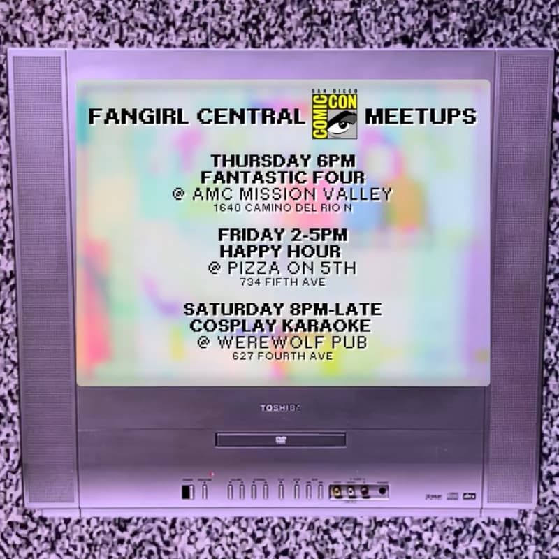 Cover Image for Fangirl Central @ SDCC: Cosplay Karaoke! (LAN Party pregame)