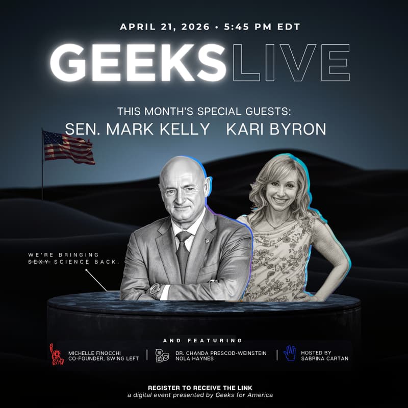 Cover Image for GEEKS LIVE: We're Bringing Science Back.