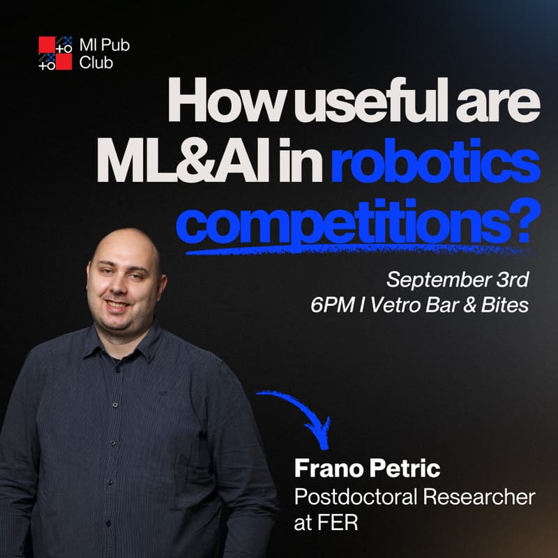 Cover Image for ML Pub Club #15: How useful are ML&AI in robotics competitions?