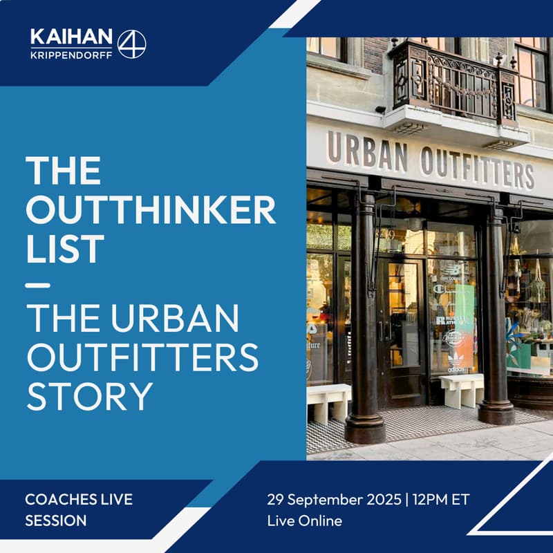 Cover Image for Outthinker List: Learning from Urban Outfitters
