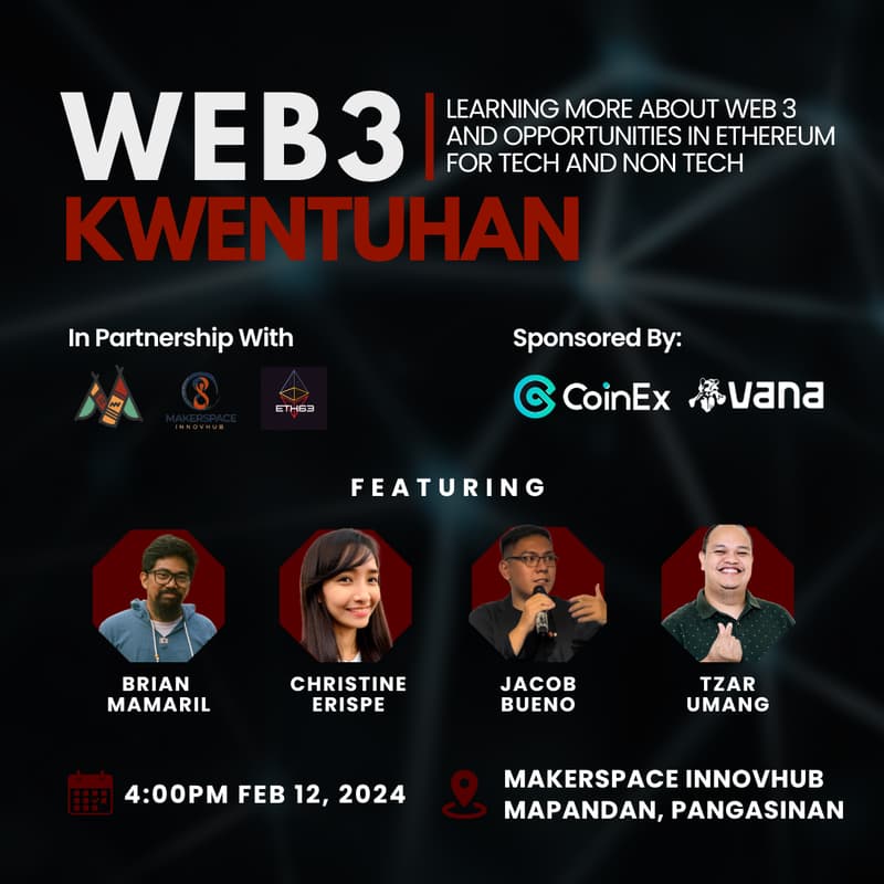 Cover Image for Web 3 Kwentuhan