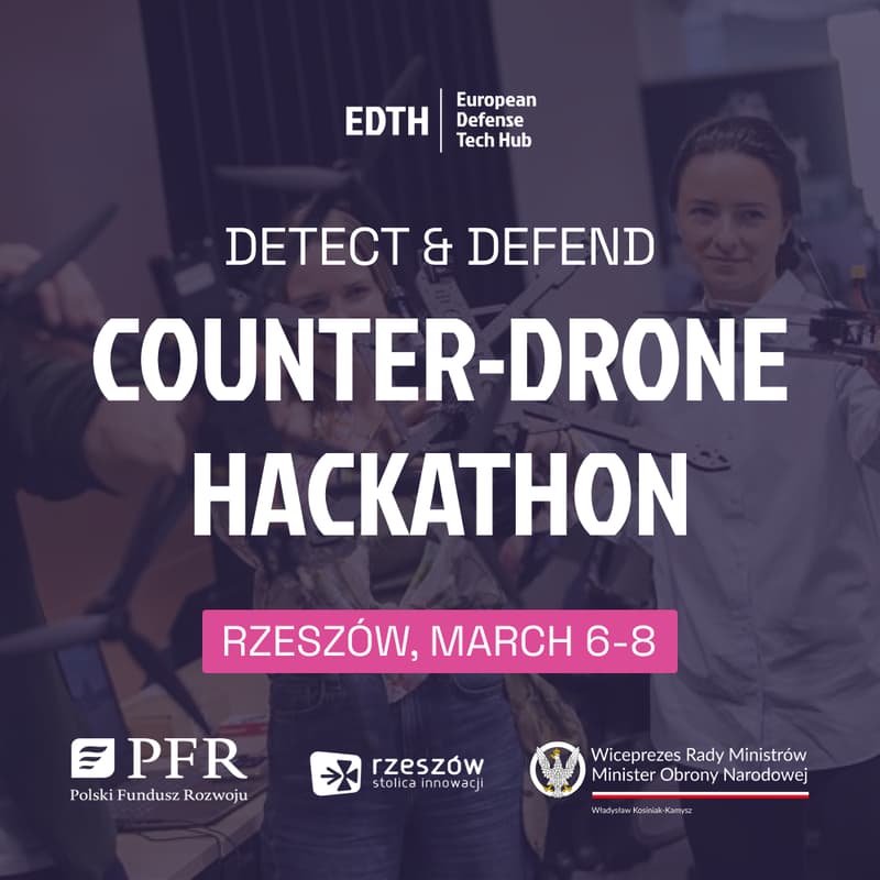 Cover Image for Detect & Defend – Counter-Drone Hackathon