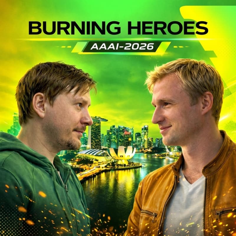 Cover Image for Burning Heroes: best AI papers from AAAI 2026