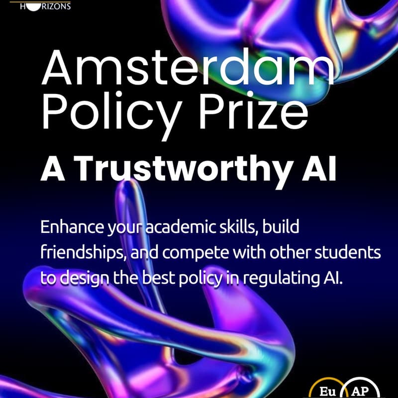 Cover Image for Amsterdam Policy Prize 2026: A Trustworthy AI