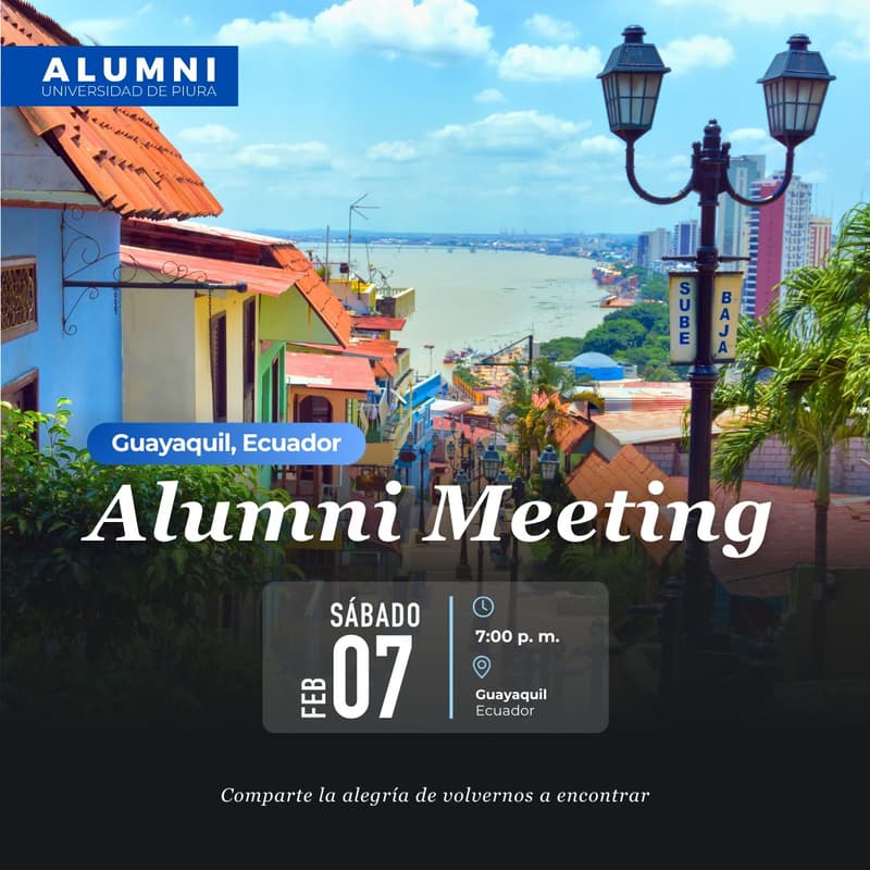 Cover Image for Meeting Internacional Alumni UDEP - Guayaquil (Ecuador)