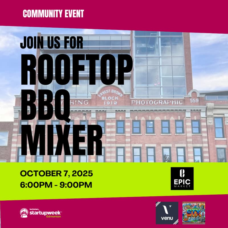 Cover Image for Startup Week Rooftop BBQ + Mixer