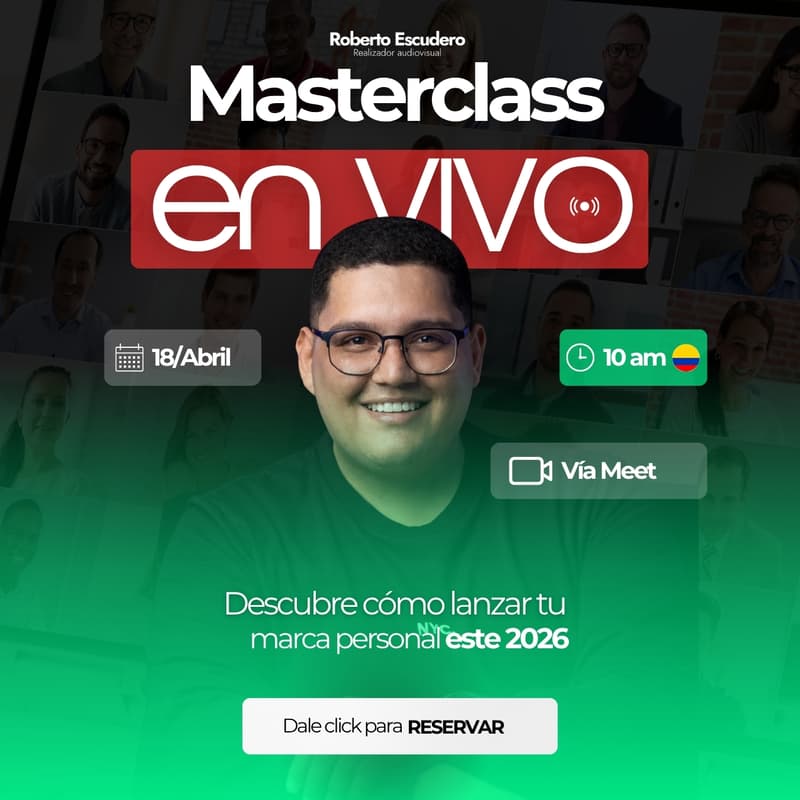 Cover Image for Masterclass: Como lanzar tu marca personal