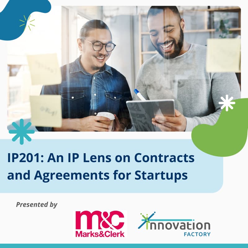 Cover Image for IP201: An IP Lens on Contracts and Agreements for Startups