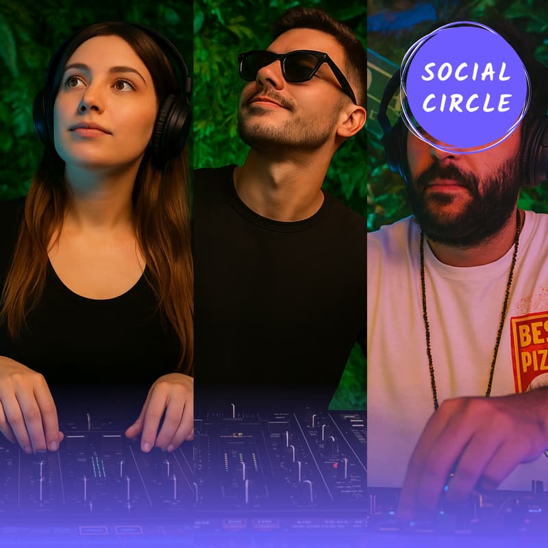 Cover Image for 1:1 Chats & DJ Open Deck | Be A DJ for a day!