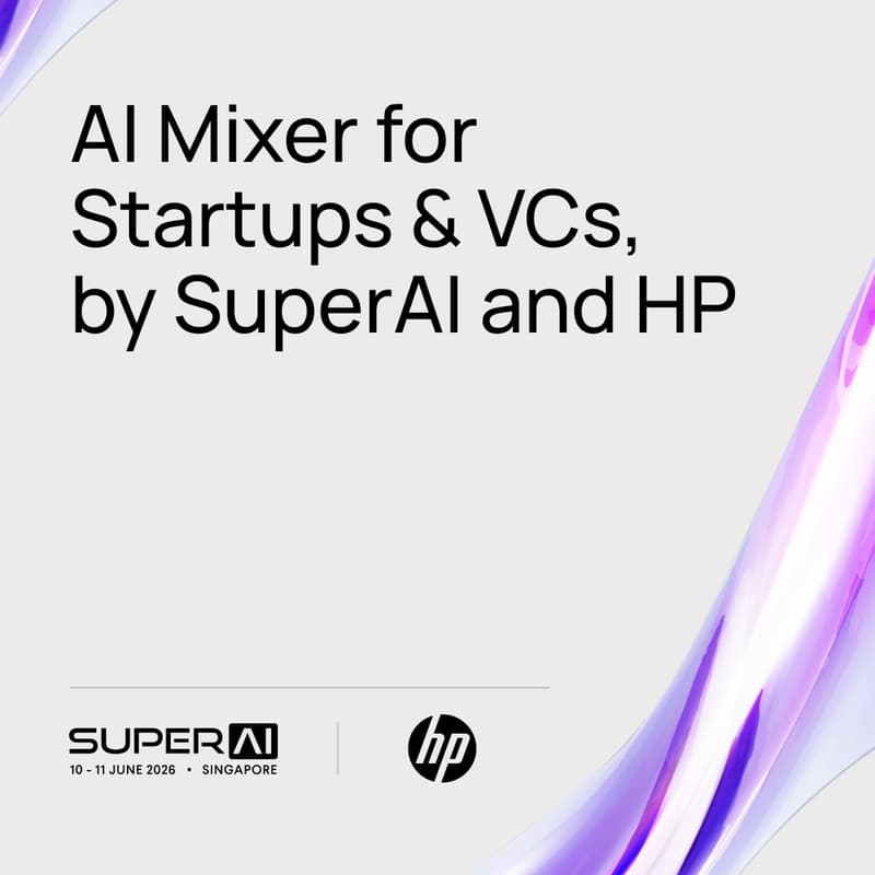 Cover Image for AI Mixer for Startups & VCs, by SuperAI and HP