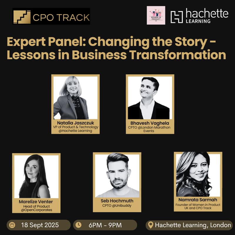Cover Image for Expert Panel: Changing the Story - Lessons in Business Transformation 🚀