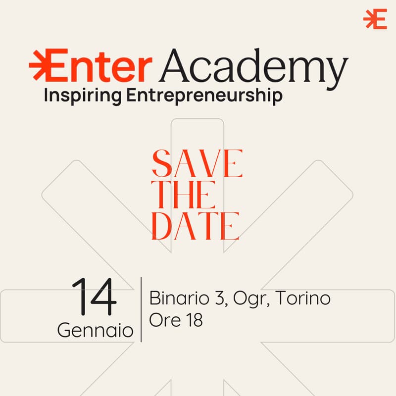 Cover Image for Enter Academy- Evento Lancio