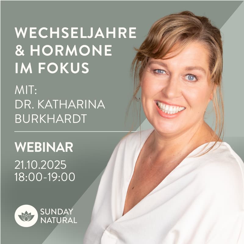 Cover Image for Wechseljahre & Hormone im Fokus. Mit Dr. Katharina Maria Burkhardt