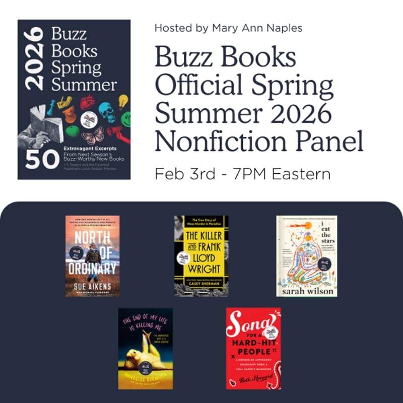 Cover Image for Buzz Books Official Spring Summer 2026 Nonfiction Panel