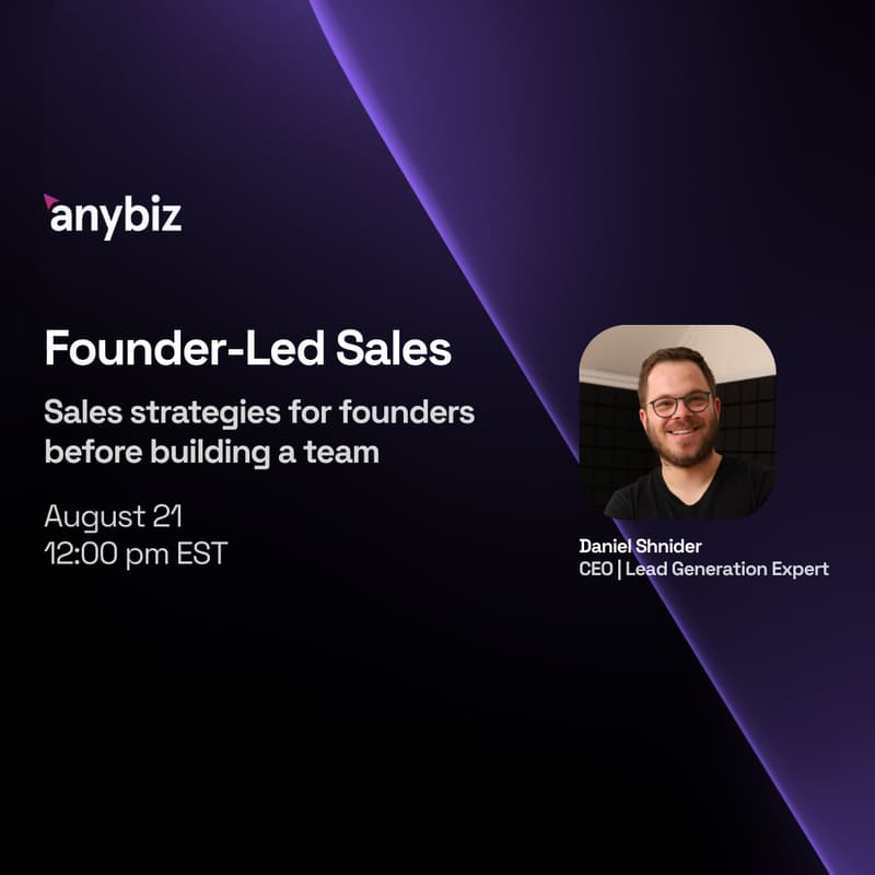 Cover Image for Founder-Led Sales