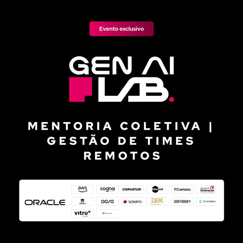 Cover Image for Mentoria Coletiva | Gestão de times remotos