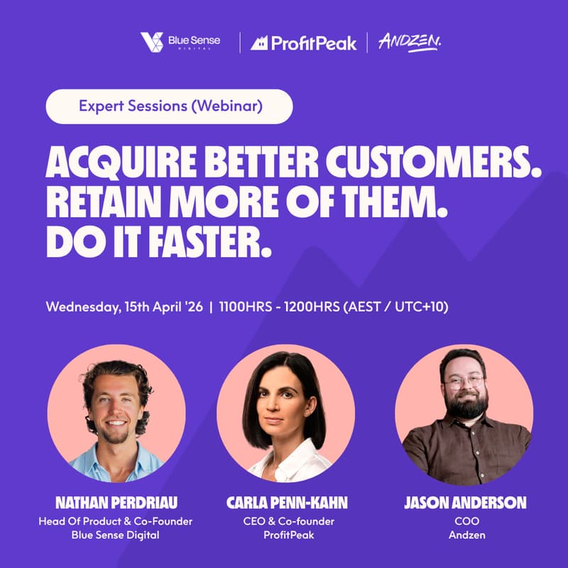 Cover Image for Acquire Better Customers. Retain More of Them. Do It Faster (Webinar)