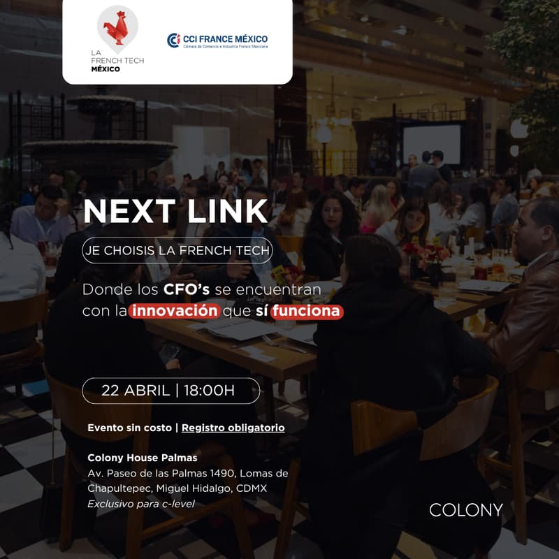 Cover Image for Next Link CFO's - Innovación que sí funciona