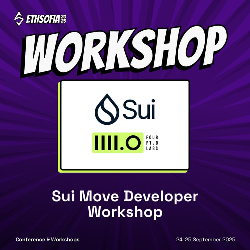 Cover Image for Sui Move Developer Workshop
