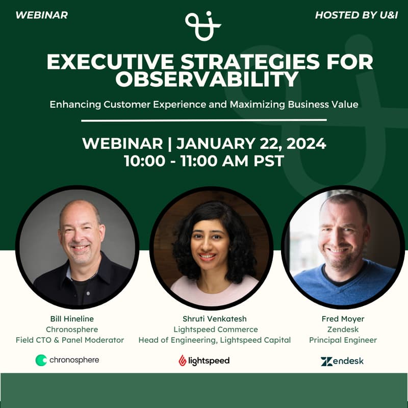 Cover Image for WEBINAR - Executive Strategies for Observability: Enhancing Customer Experience and Maximizing Business Value