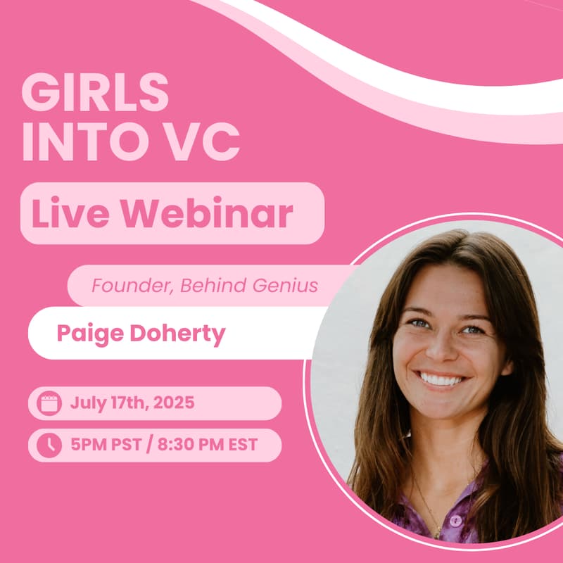 Cover Image for Demystifying Venture: A Fireside Chat with Paige Finn Doherty