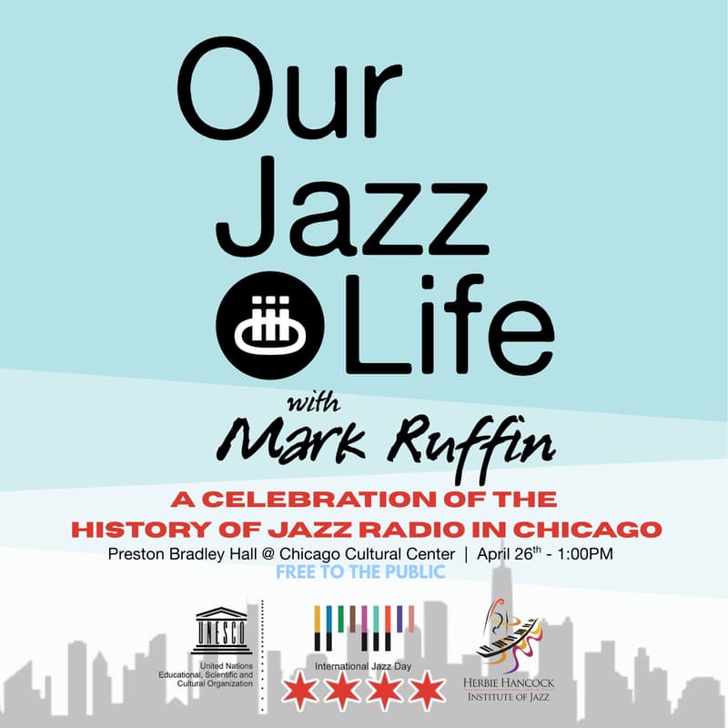 Cover Image for Our Jazz Life:  A Celebration of the History of Jazz Radio in Chicago