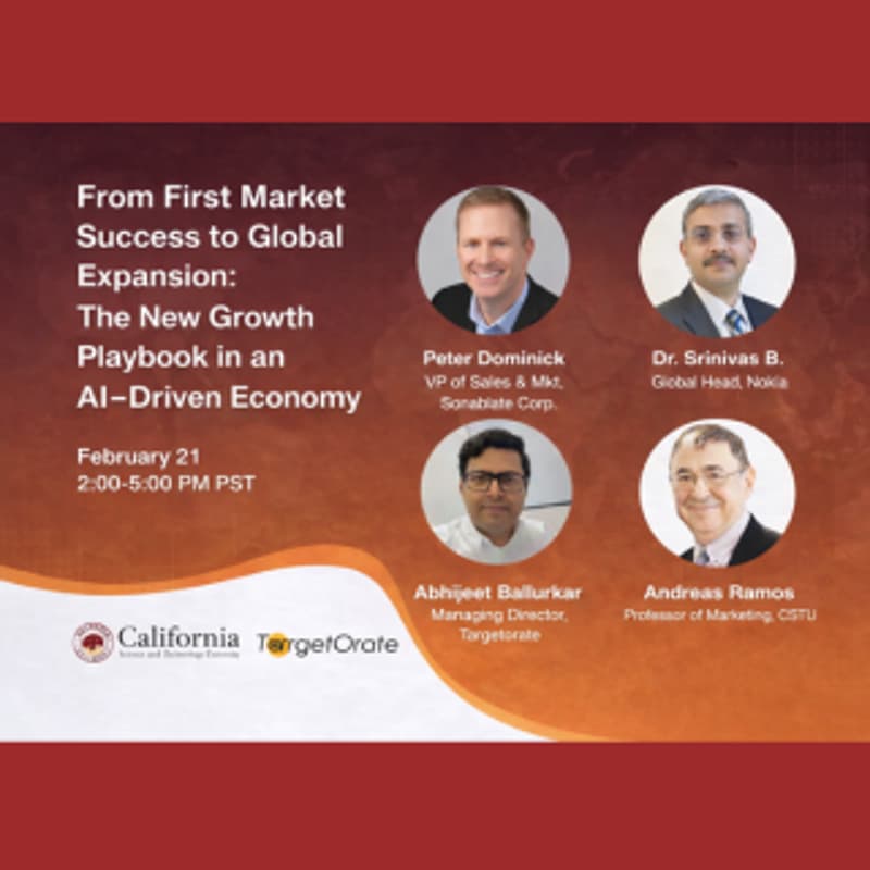 Cover Image for From First Market Success to Global Expansion