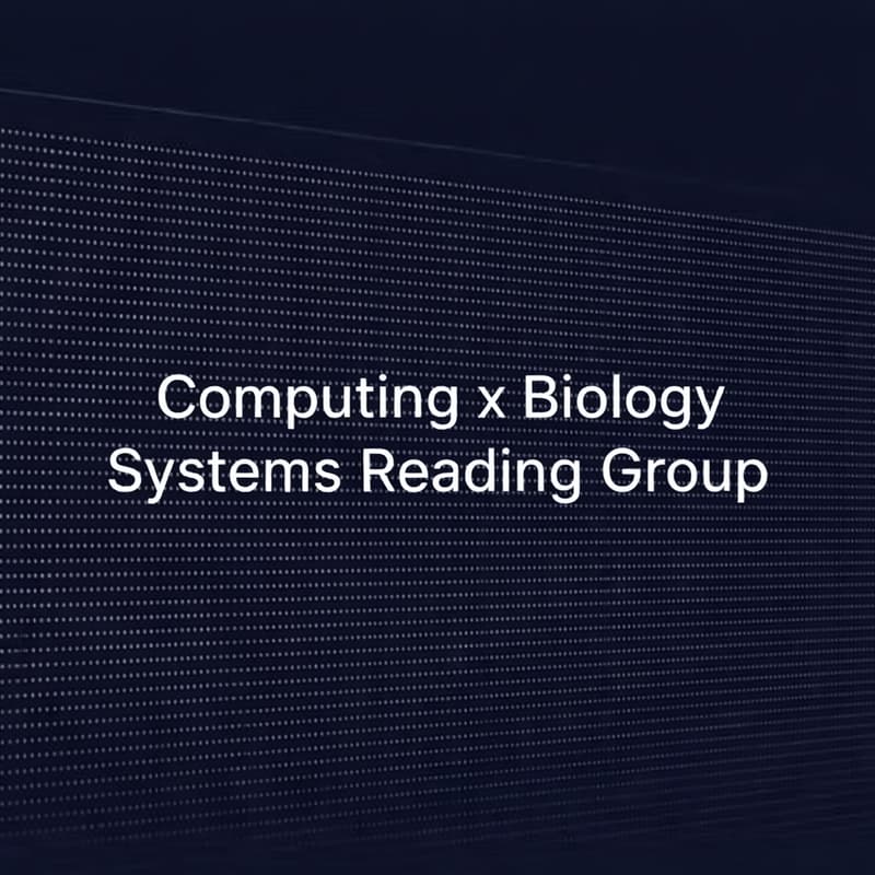 Cover Image for Computing x Biology Systems Reading Group | LatchBio + Modal