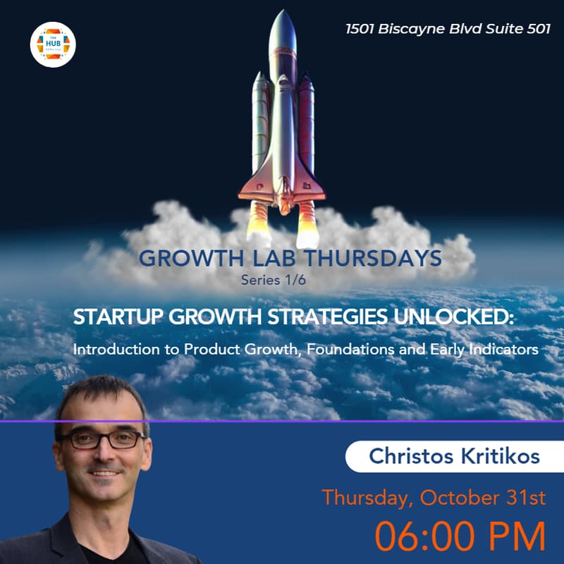 Cover Image for Growth Lab Thursdays (1 of 6): Startup Growth Strategies Unlocked Series