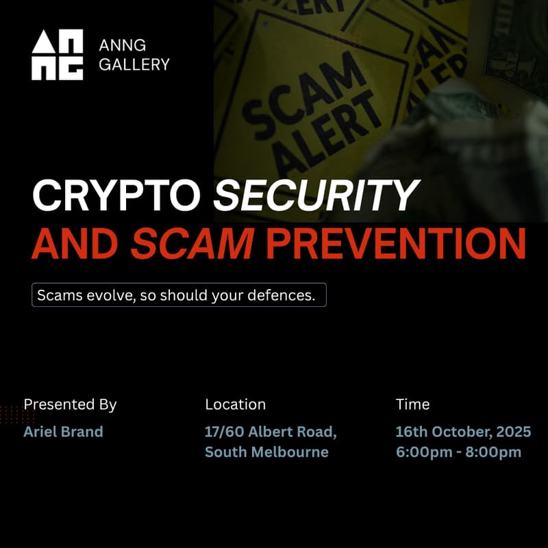 Cover Image for Crypto Security & Scam Prevention- 16th of October
