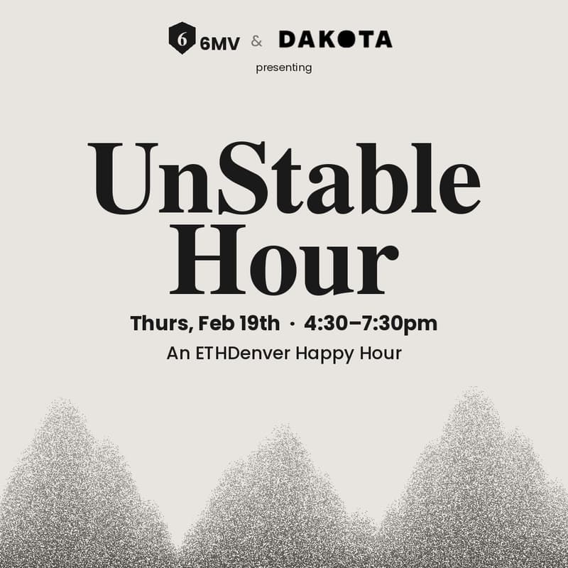 Cover Image for 6MV & Dakota present the UnStable Hour