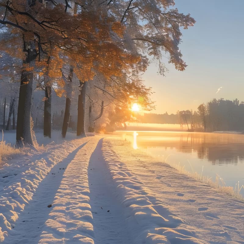 Cover Image for Paint, Sip, Sushi | Winter Sunsets