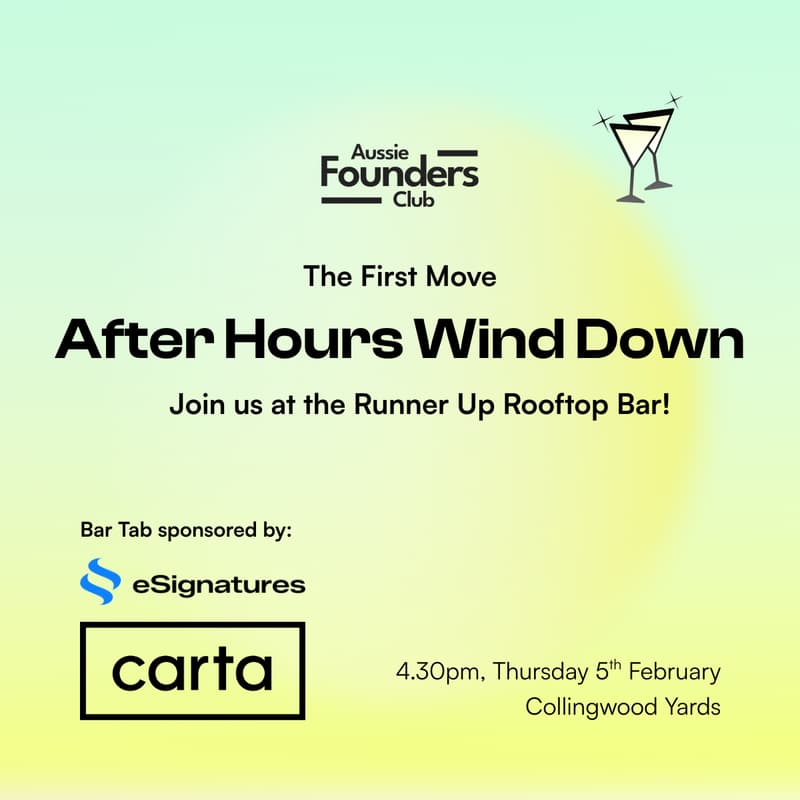 Cover Image for The First Move's After Hours Wind Down