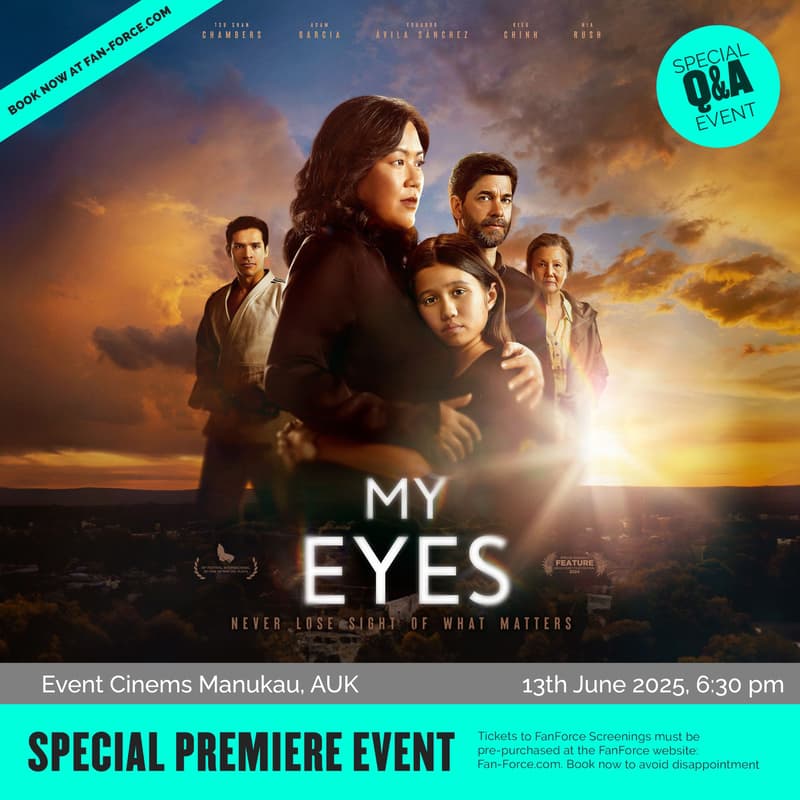 Cover Image for MY EYES Premiere Fundraising Screening - Manukau, Auckland NZ #AsianHeritageWeek