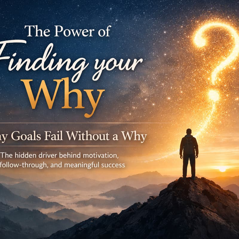 Cover Image for Goal Setting - The Power of Finding your Why