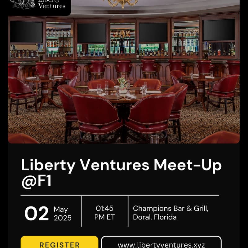 Cover Image for Liberty Ventures Meet-Up @F1