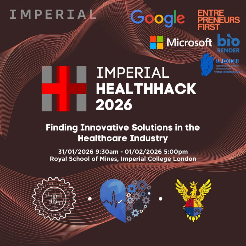 Cover Image for Imperial College HealthHack 2026