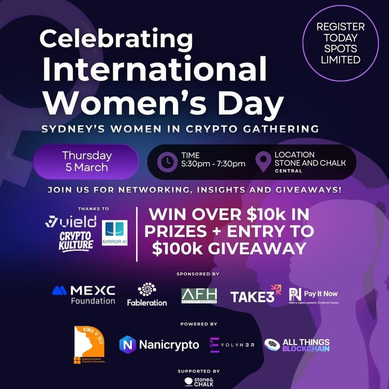 Cover Image for International Women's Day Sydney 2026