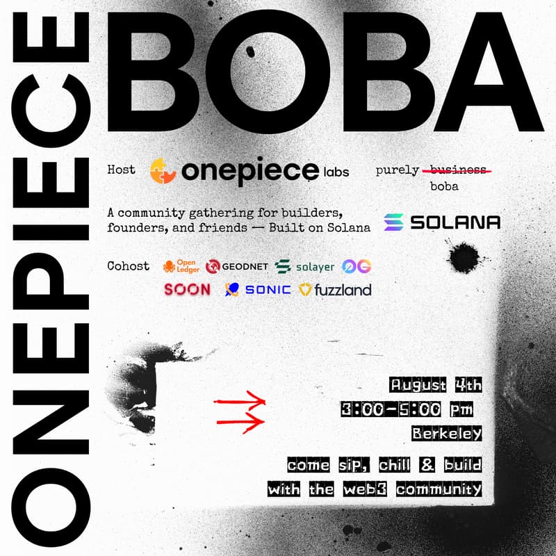 Cover Image for OnePiece Boba @ SBC’25