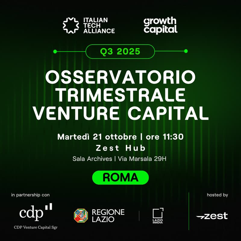 Cover Image for Osservatorio Trimestrale VC - Q3 2025 | Roma