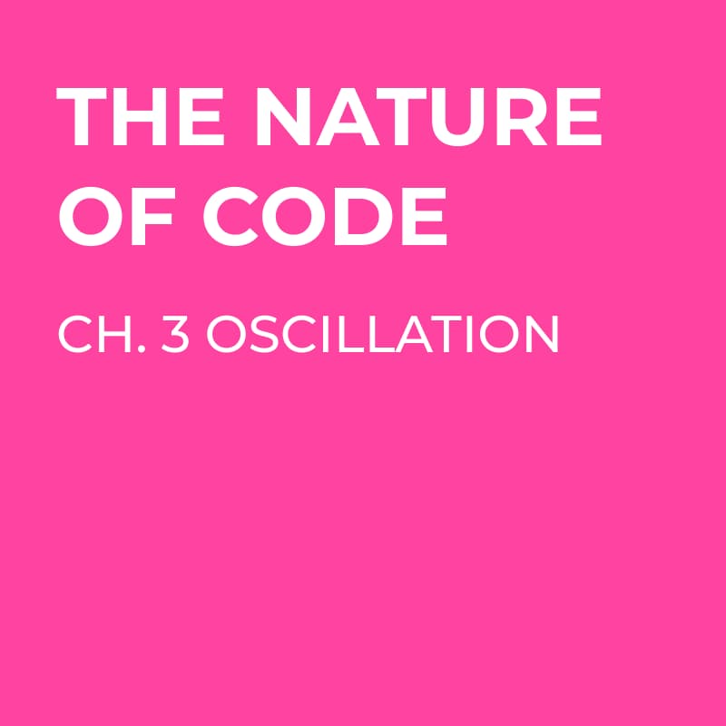 Cover Image for Nature of Code - Chapter 3 Oscillation
