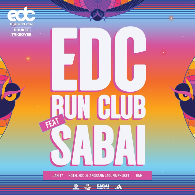 Cover Image for EDC Run Club ft. Sabai & adidas