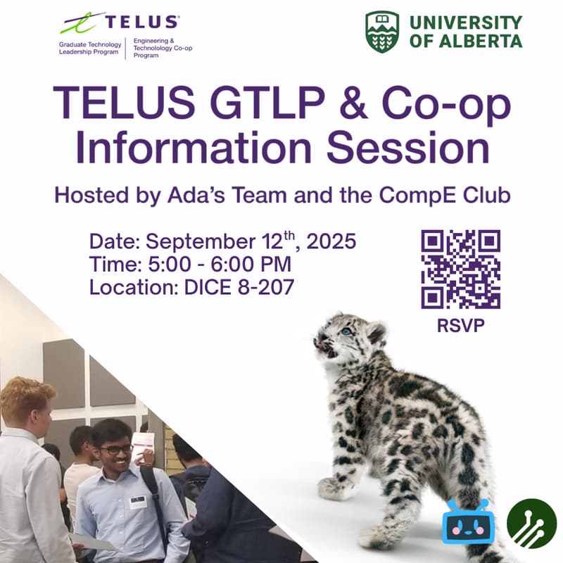 Cover Image for TELUS New Grad & Co-op Program Info Session