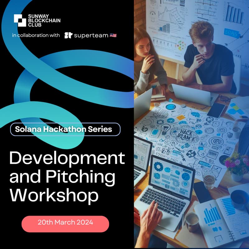 Cover Image for Solana Hackathon Series - Development and Pitching Workshop