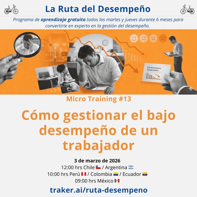 Cover Image for MicroTraining #13 Cómo gestionar el bajo desempeño de un trabajador